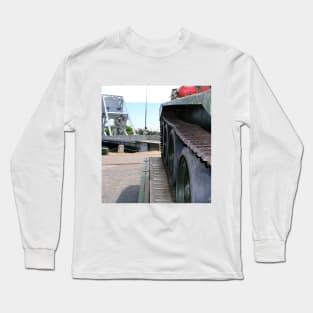 Pegasus Bridge, Normandy, France Long Sleeve T-Shirt